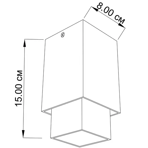 Точечный светильник Imperium Light 178115.05.01 R2D2 - фото 2