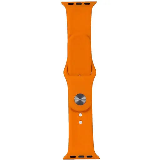 Ремінець Apple Watch Silicone 38mm Помаранчевий (13) - фото 1