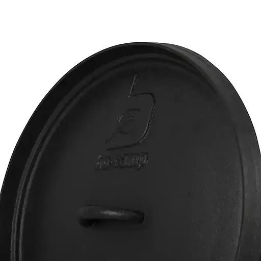 Котел с крышкой Bo-Camp Dutch Oven Cast Iron Black 31 см 5 л (DAS303290) - фото 3