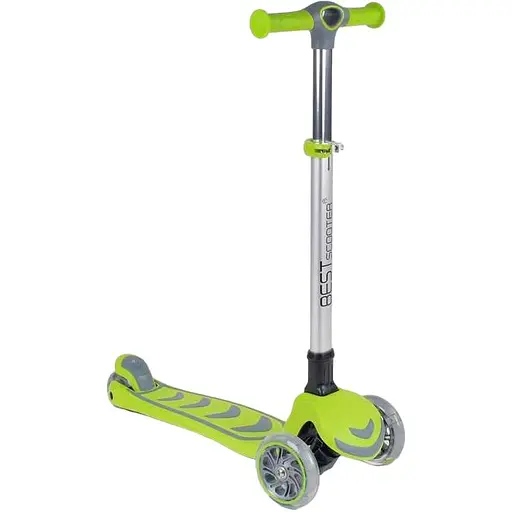 Самокат дитячий Best Scooter 61х16.5х27.5 см Салатовий 000231472