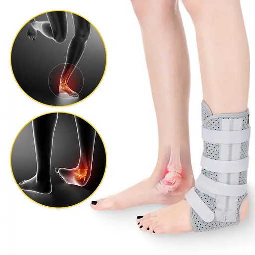 Фіксатор (бандаж) для гомілкостопу 4FIZJO універсальний 1 шт 4FJ0636 (P-5905973400480) - фото 3