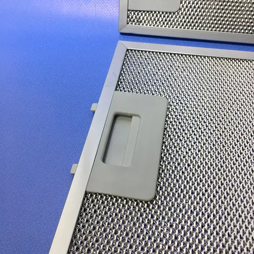 Алюминиевые решетки ( 2шт. ) для кухонной вытяжки Ventolux GARDA 60 (750) SMD, размер 205*475 мм + 130*475 мм - фото 8