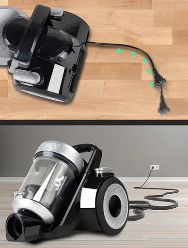 Пылесос безмешковый контейнерный Maltec TURBO CYCLONE PRO-4000W 900 Вт 2 л HEPA-фильтр 12-в-1 - фото 4