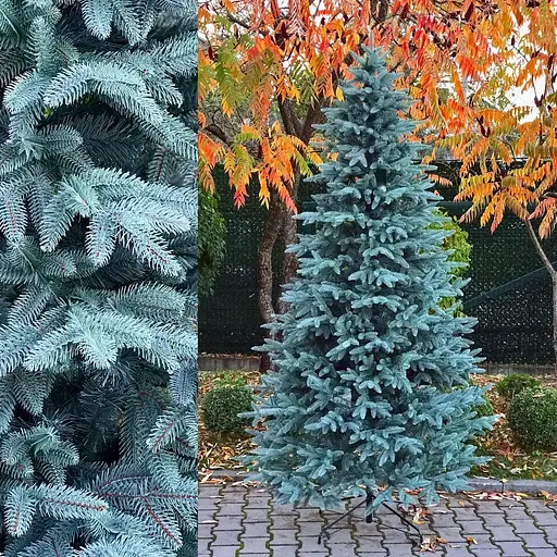 Елка Hvoya Classic Mix 260 см лита голубая - фото 3