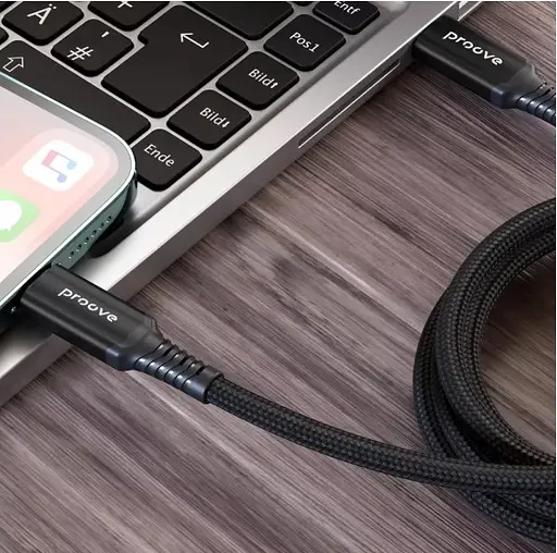 Кабель Proove Speed Line Type-C to Type С 240W USB 4.0 1m (CCSL60002201) - фото 3