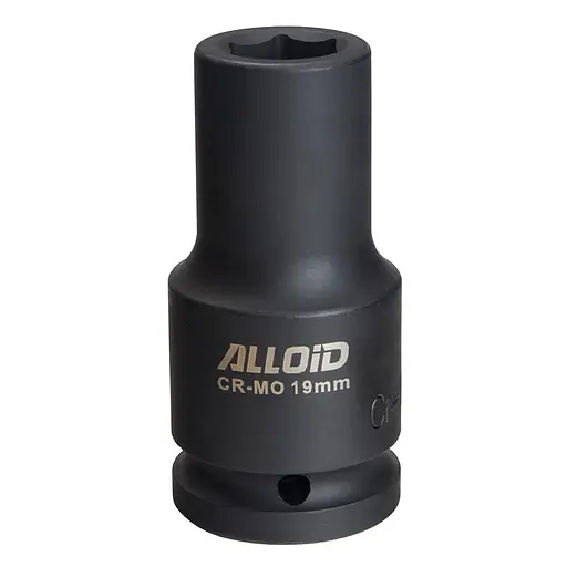 Торцева головка Alloid ударна глибока 3/4DR 19 мм (GUG-71119) - фото 1