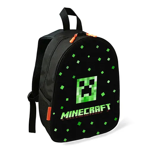 Рюкзак Minecraft Крипер детский школьный/городской 34х27х13 см для мальчика (02408)