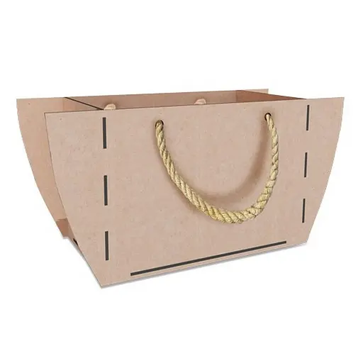 Заготовка для декорування "Скринька-сумка для фруктів" Fabrika Decoru FDPO-297 - фото 1