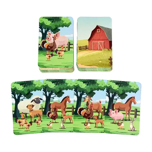 Настільна гра "Моє господарство" Strateg 30667, 98 карток - фото 2