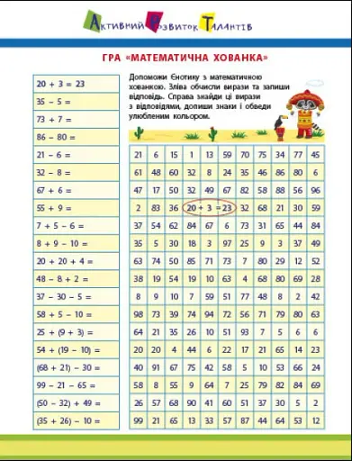 АРТ вирізалка: Додавання і віднімання. 2 клас - фото 3