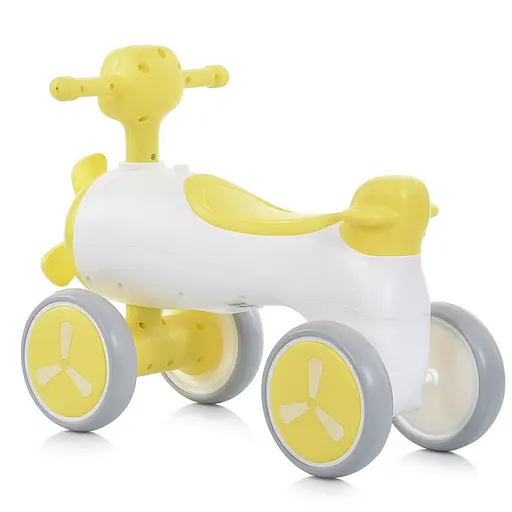 Детская каталка-толокар M 5854E-6 желтый, до 25 кг - фото 2