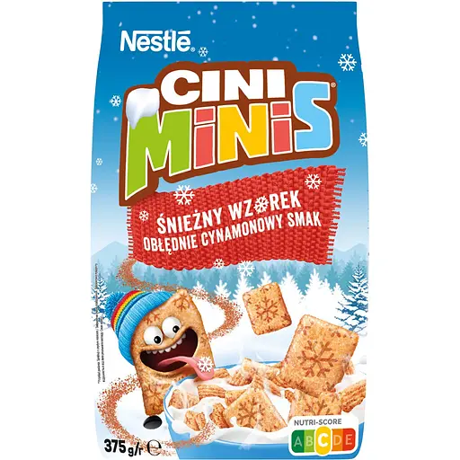 Готовий сухий сніданок Nestle Cini Minis з корицею 375 г
