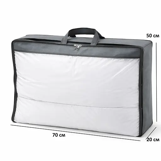 Набір сумок-органайзерів ORGANIZE для речей L 3 шт (сірий) - фото 4