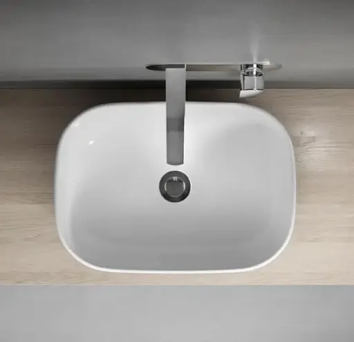 Раковина на столешницу Cersanit Moduo прямоугольная 50 см. K116-050 30412 - фото 5