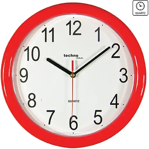 Годинник настінний Technoline WT600 Red (WT600 rot) - фото 2