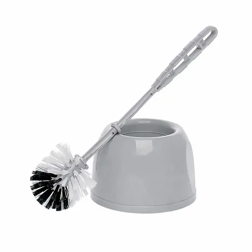 Ершик туалетный для унитаза с подставкой «Комби» Серый 88154 - фото 1