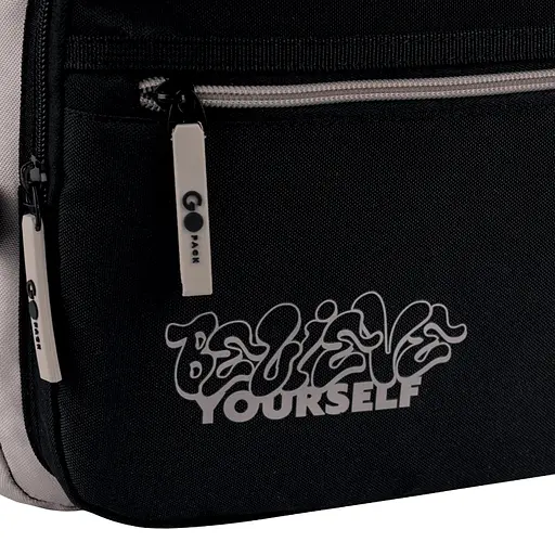 Рюкзак GoPack Teens 121L-1 Черно-бежевый (GO26-121L-1) - фото 17