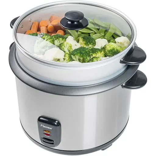 Рисоварка из нержавеющей стали с пароваркой АРК180 - фото 6