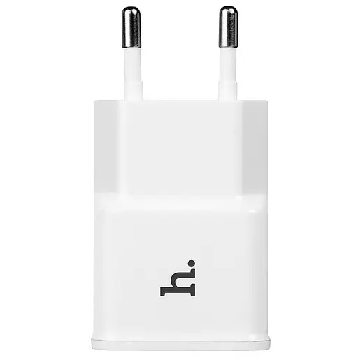 Адаптер сетевой Hoco UH202 блок питания на 2 USB-порта 2.1 A белый - фото 2