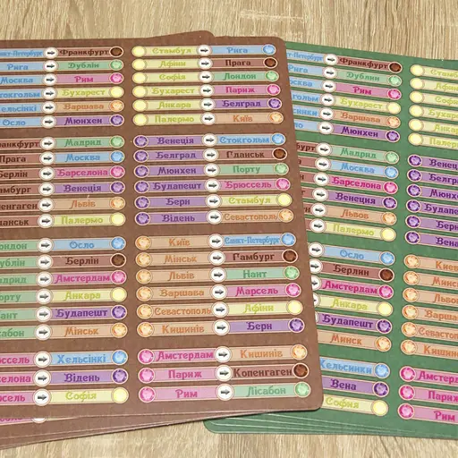 Настольная игра "Галопом по Европе" 0840 развивающая - фото 4