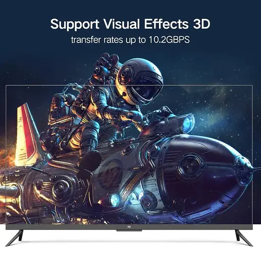 Адаптер UGREEN HDMI 4K Adapter Male to Female Up-angled - фото 4