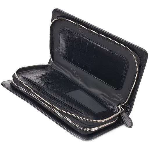 Барсетка кожаная мужская Canpellini 21,5х13,5х4 см sum0022446 - фото 4