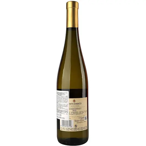 Вино Conti D'arco Trentino Chardonnay DOC белое сухое 0.75 л - фото 2