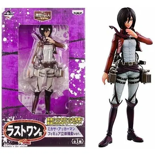 Фігурка Banpresto Атака Титанів Мікаса Аккерман Attack on Titan Mikasa Ackermann 20 см WST АТ МА 22.245 - фото 1