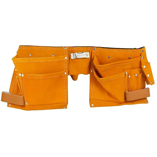 Пояс слесарный (кожаный) Sigma 12 карманов 9450351 - фото 1