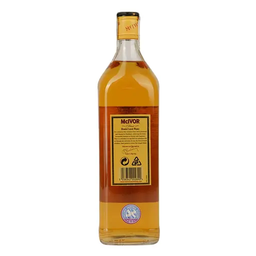 Віскі McIvor Finest Blended Scotch Whisky 40% 1 л - фото 3