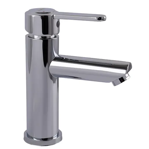 Смеситель для умывальника DOMINO ELLIPSE DCC-101 латунный с боковой ручкой для ванной и кухни удобный и надежный - фото 2