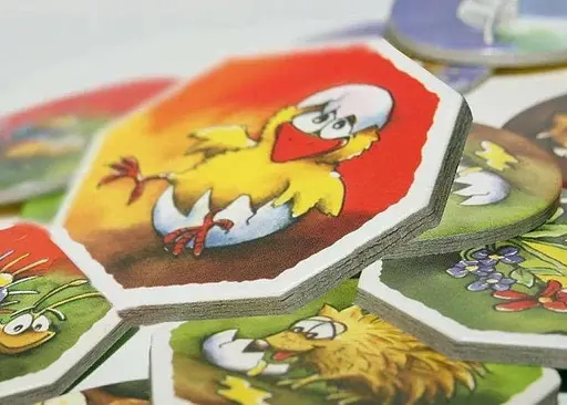 Настольная игра Zoch Цыплячьи бега (Zicke Zacke Huhnerkacke) (англ.) (601121800) - фото 4