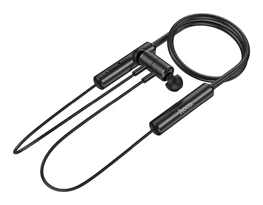 Bluetooth навушники Hoco ES69 Platinum neck-mounted BT earphones black - фото 2