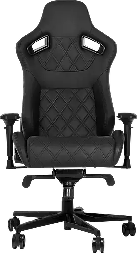 Геймерское кресло GT Racer черное (X-0724 Black) - фото 3