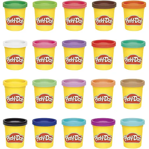 Уцінка. Набір маси для ліплення Hasbro Play-doh 20 баночок (F2829) - фото 5