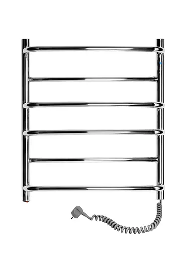 Електрична рушникосушарка Navin Омега 530x600 права 10-015020-5360, Хром, Праве - фото 1