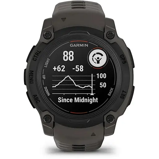 Смарт-часы Garmin Instinct E 40 mm Black with Charcoal Silicone Band 010-02932-13 - фото 2