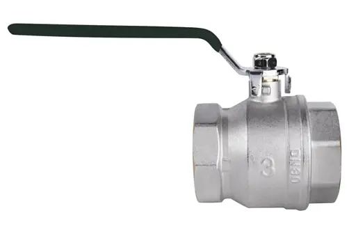 Кран шаровой Thermo Alliance Base 3" ВВ прямой, никель, PN30, рычаг SD600W76 - фото 2