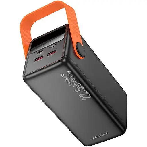 Зовнішній акумулятор Borofone BJ66B Magnifico 60000mAh 22.5W чорний - фото 6