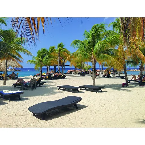 Шезлонг пластиковый Keter Pacific, серый - фото 7