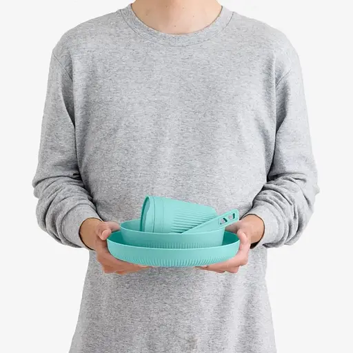 Набор посуды Sea To Summit Passage Dinnerware Sett 1P 7 предметов Aqua Sea Blue (1033-STS ACK037051-120219) - фото 4