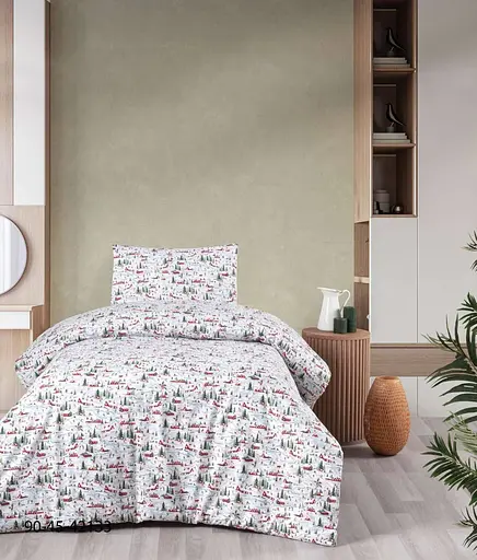 Постільна білизна Snow Day Фланель Cotton Collection pbe0051277 - фото 1