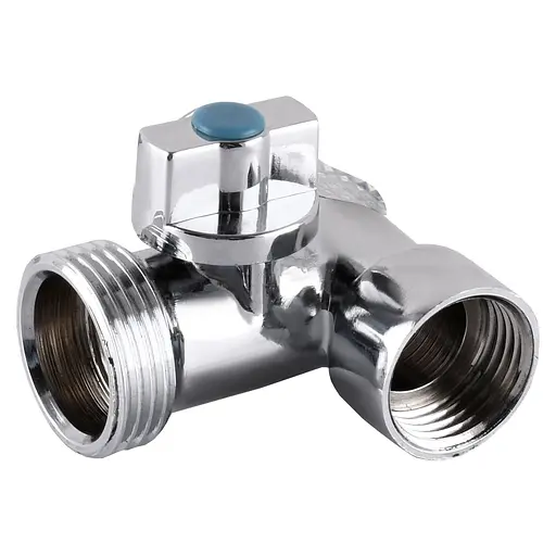 Кран кульовий для пральної машини Solomon 1/2″х3/4″х1/2″ A7053 000001105 - фото 2