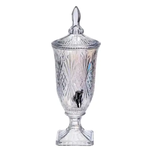 Лимонадниця Crystal Trinity 2 літри з краном для соку мохіто молока напоїв Yiwu HP-19-301 - фото 2