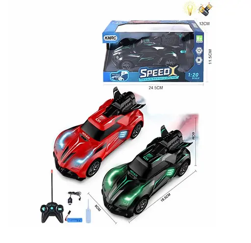 Машина на радіокеруванні, 18.5 см, 1:20, пар, світло, KM660-3A - фото 2