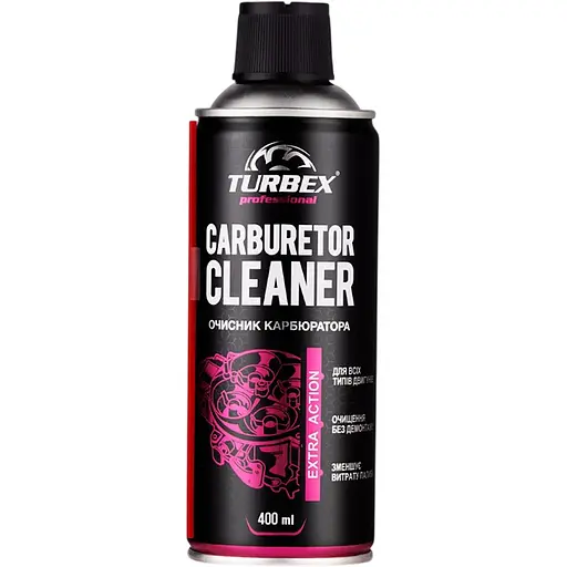 Очиститель карбюратора Turbex Carburetor Cleaner 400 мл