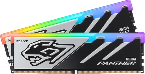 Оперативна пам'ять Apacer 32GB (2x16GB) DDR5 5600MHz Panther RGB (AH5U32G56C5229BAA-2)