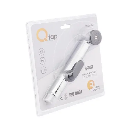 Лійка для гігієнічного душу Qtap A021 CRM, Хром - фото 3