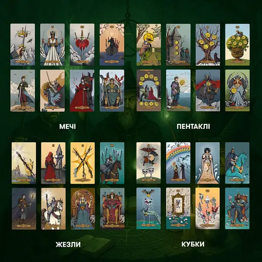 Карти Таро Orner Магічне Таро: Чаклунський Всесвіт - фото 5