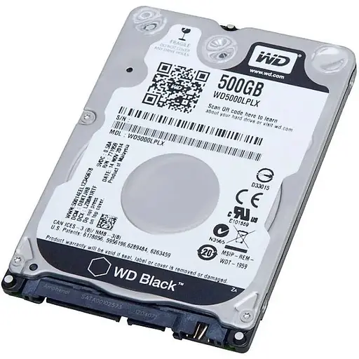 Жесткий диск 2.5 WD 500Gb WD5000LPLX Б/У - фото 1